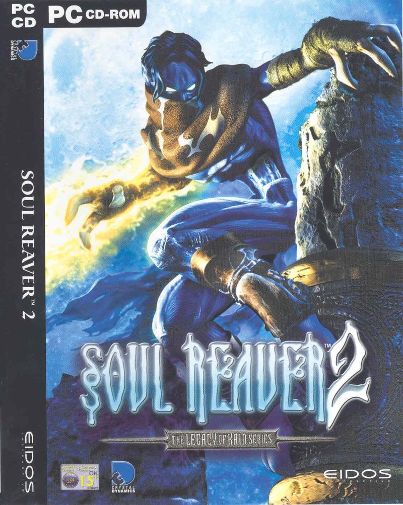Legacy of Kain Soul Reaver 2 box art for Playstation 2